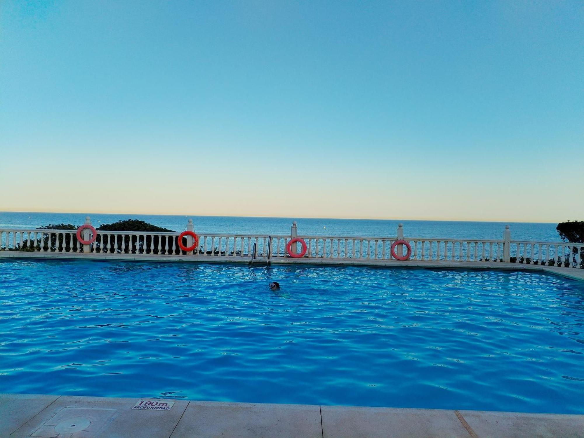 Casa Mar Apartamento Front Beach Con Wifi, Piscina, Padel Y Tenis - Lubina Del Sol Sitio de Calahonda المظهر الخارجي الصورة