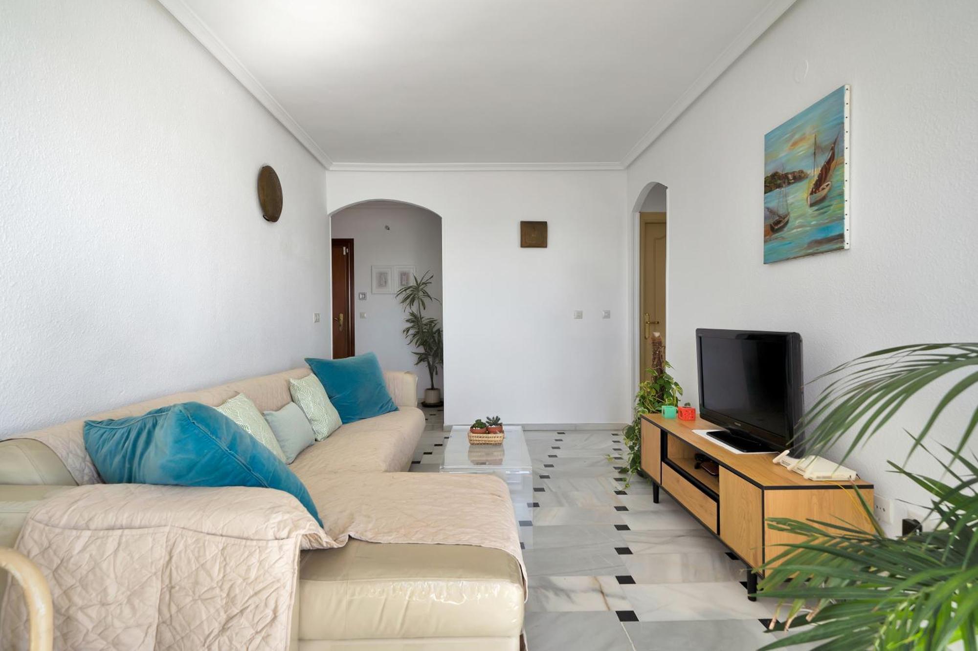 Casa Mar Apartamento Front Beach Con Wifi, Piscina, Padel Y Tenis - Lubina Del Sol Sitio de Calahonda المظهر الخارجي الصورة