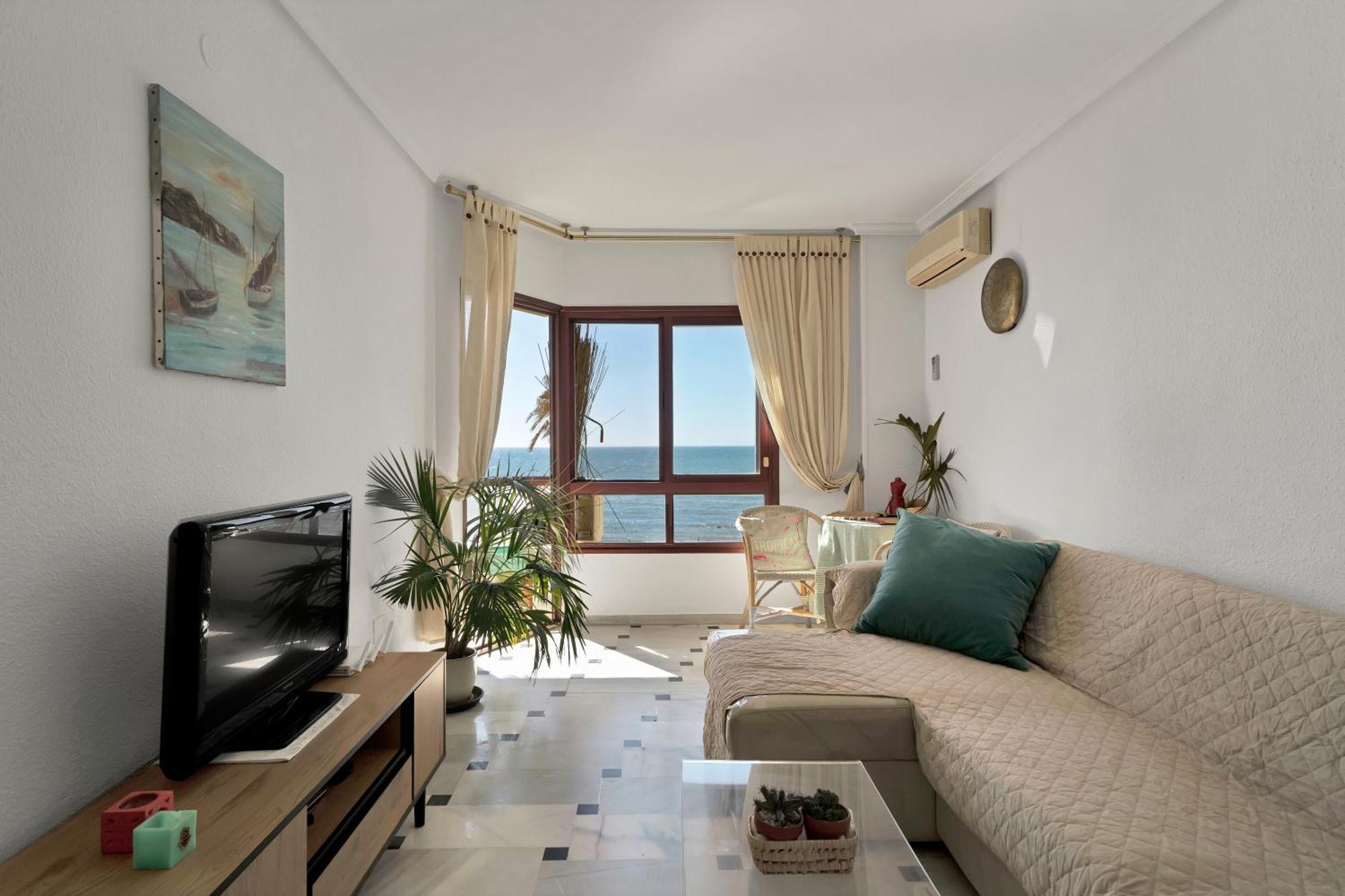 Casa Mar Apartamento Front Beach Con Wifi, Piscina, Padel Y Tenis - Lubina Del Sol Sitio de Calahonda المظهر الخارجي الصورة