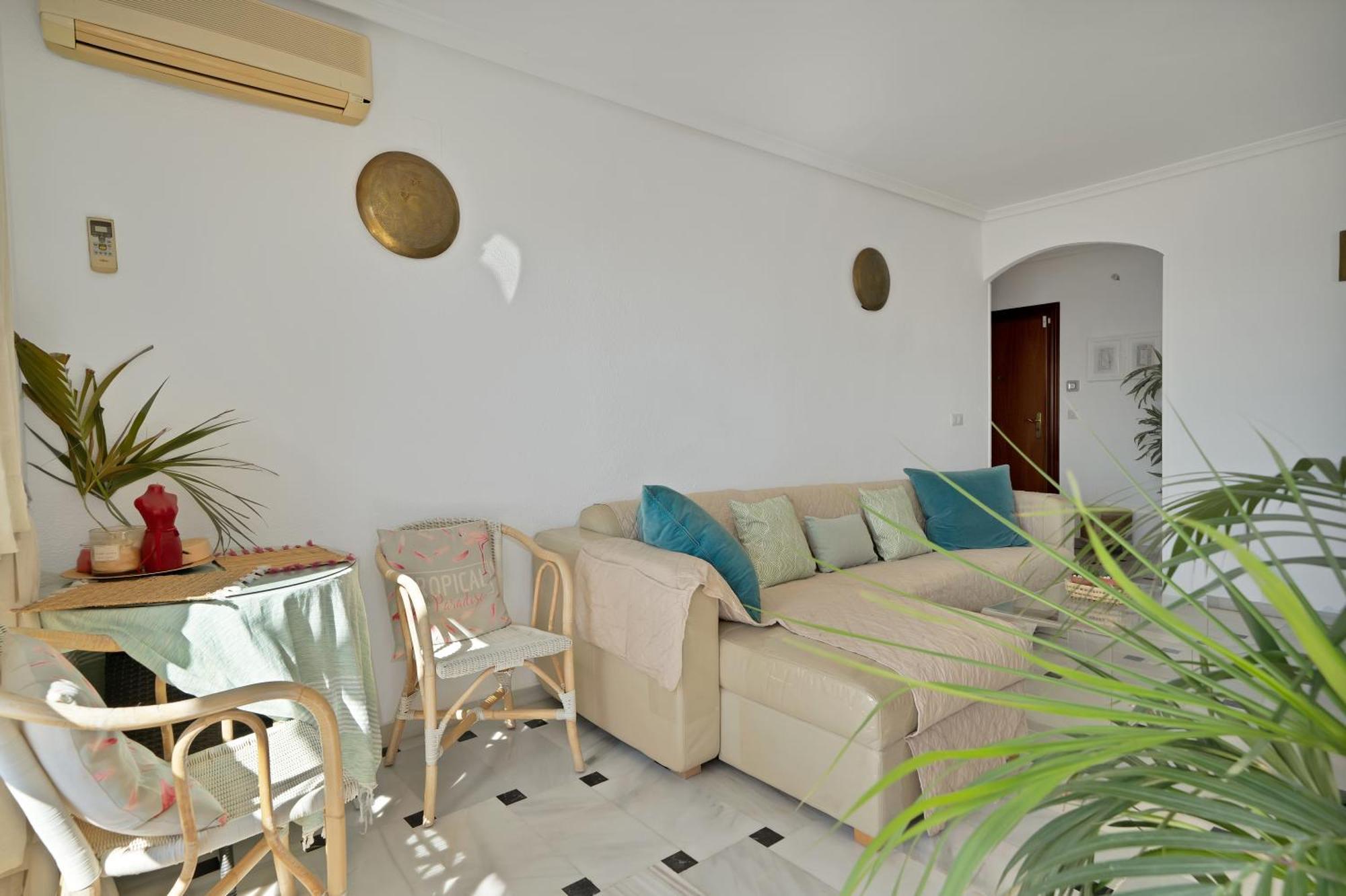 Casa Mar Apartamento Front Beach Con Wifi, Piscina, Padel Y Tenis - Lubina Del Sol Sitio de Calahonda المظهر الخارجي الصورة